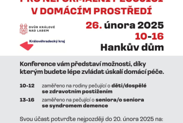 Konference pro neformální pečující v domácím prostředí