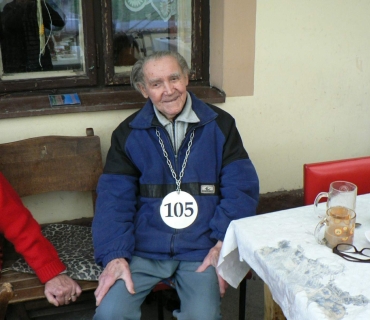 Pan Čeněk Petřík slaví 105 let