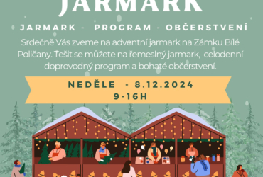 Adventní jarmark na zámku Bílé Poličany